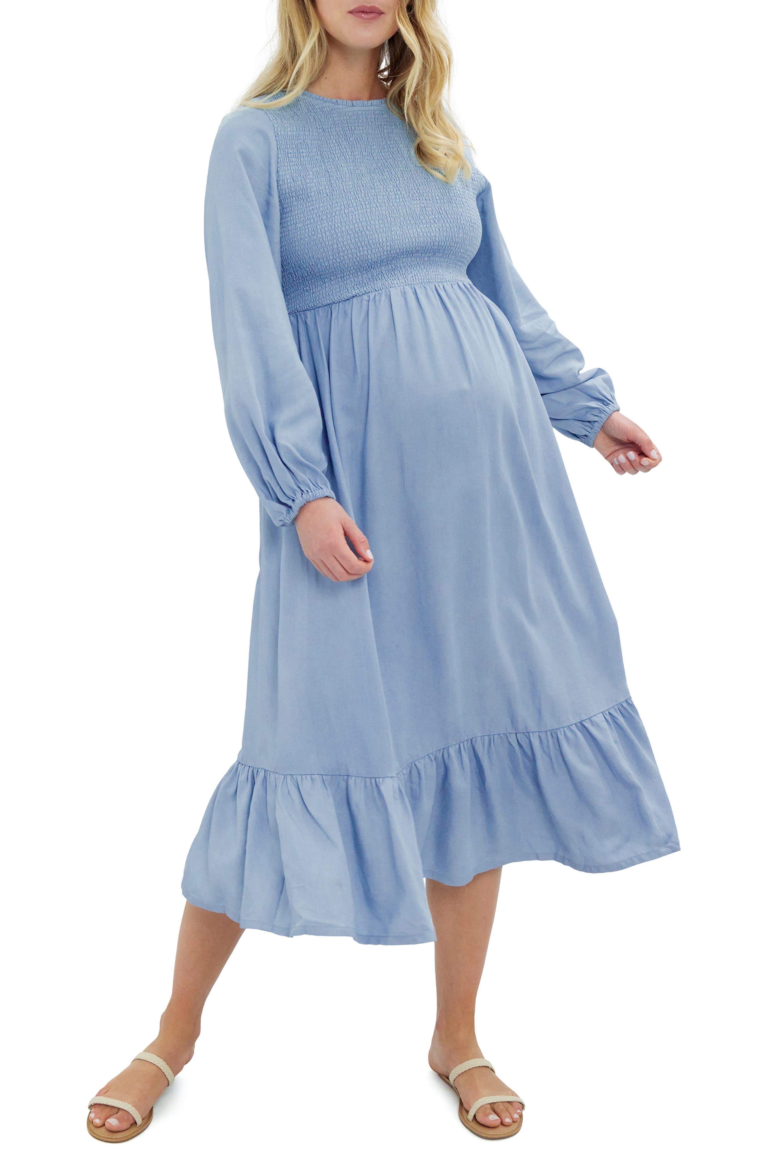 Blue Maternity Dresses | Nordstrom
